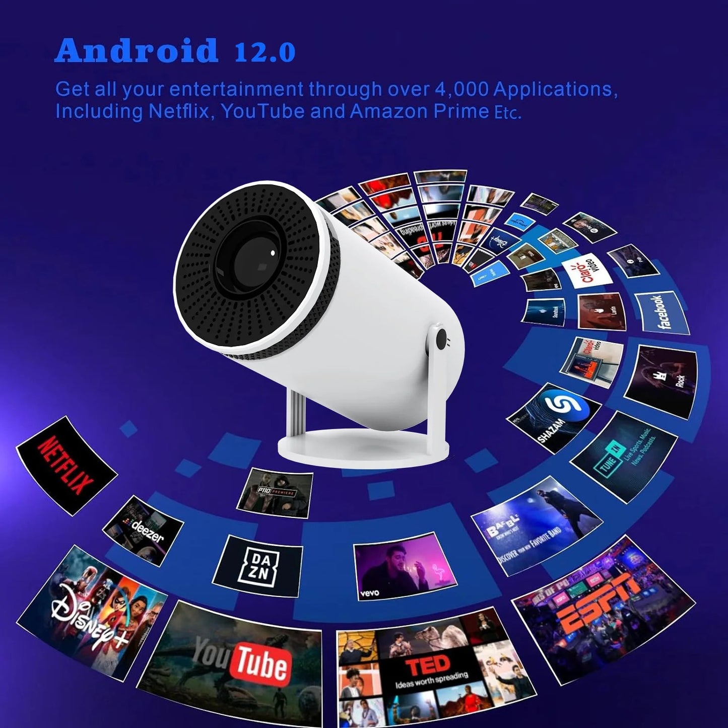 Portable Smart Projector