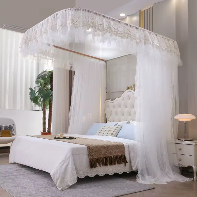 Luxury 2 stand rail Mosquito net