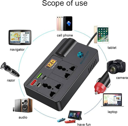 200W Car Power inverter DC to AC