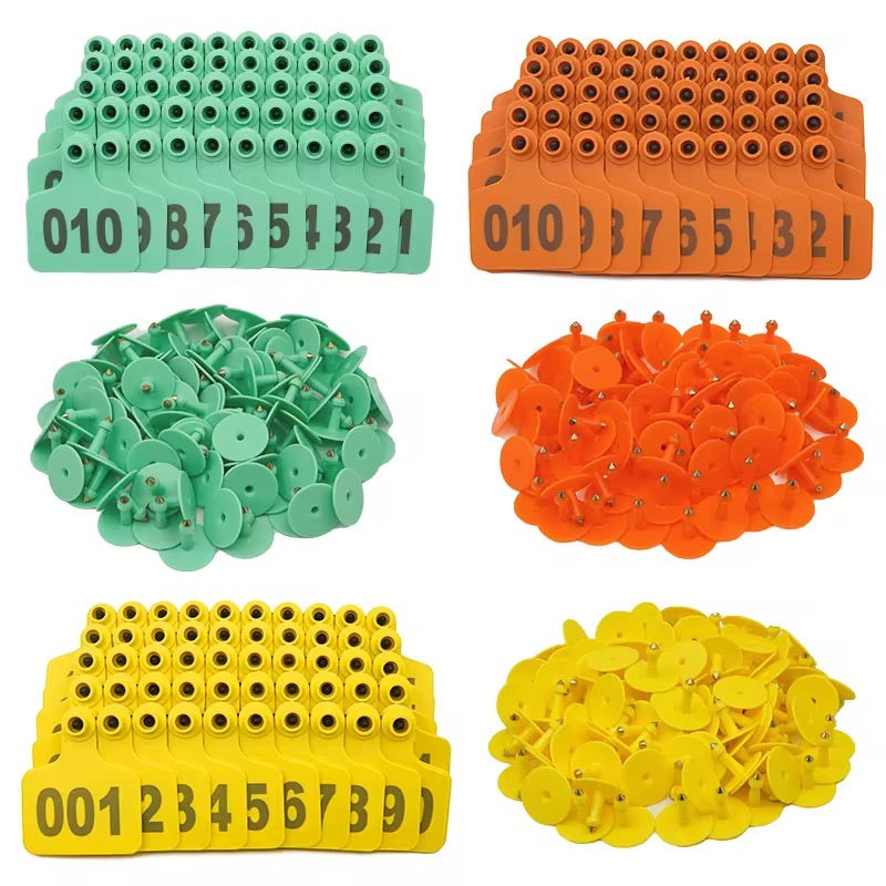 Cows ear tag (100pcs) 001-100