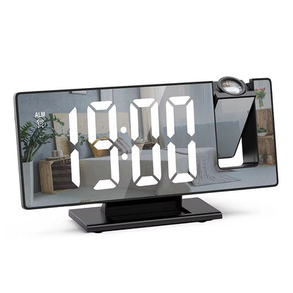 Projector digital clock