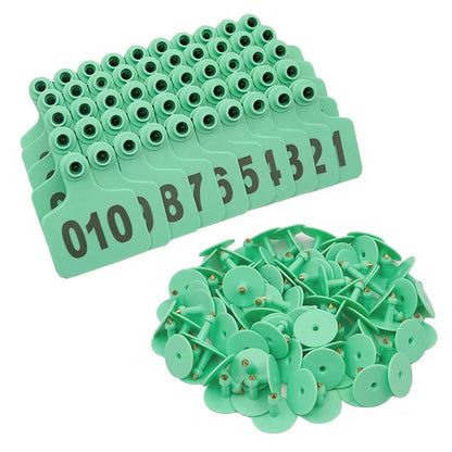 Cows ear tag (100pcs) 001-100