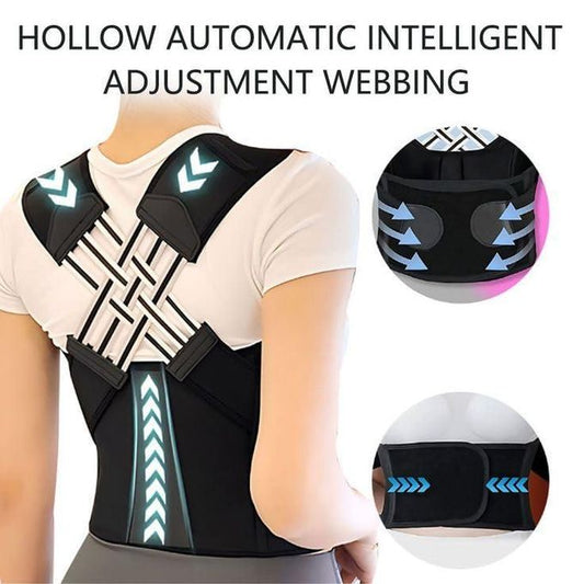 Posture corrector back support brace belt