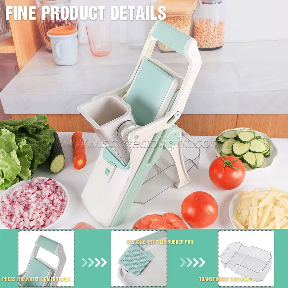 Multifunctional vegetable Chopper and Adjustable Vegetable slicer
