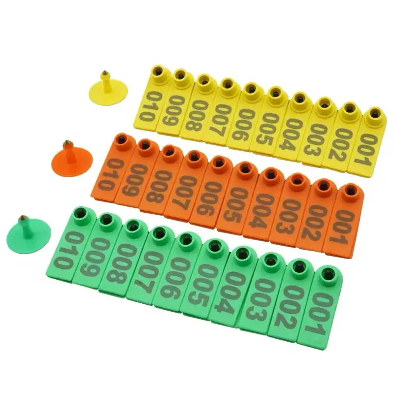 Goats Ear Tags (100pc) 001-100
