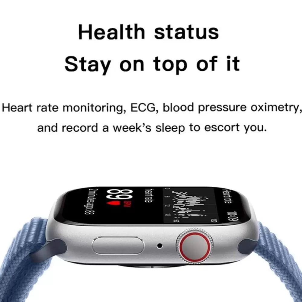 Elegant 7 in 1 Smart Watch (7 straps and 1 Smart Watch) iPhone and android