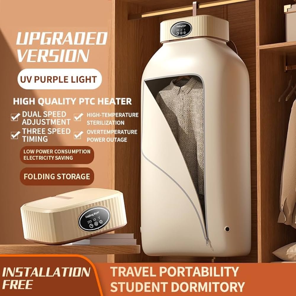 Portable Mini Folding Clothes Dryer