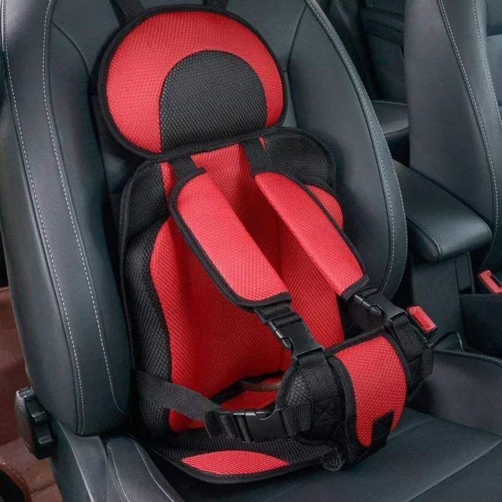Portable Foldable Seat belt Adjustable Child Seat Safety Cushion
