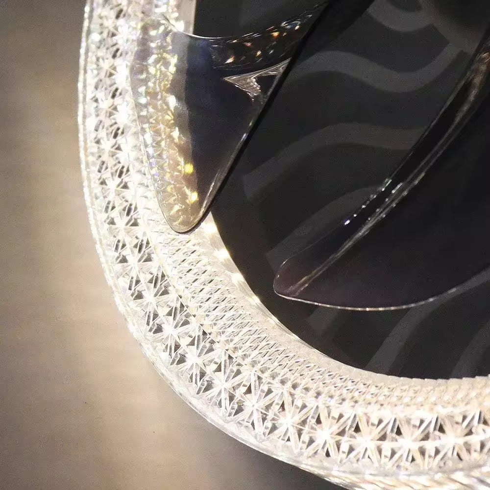 LED Ceiling Fan Lamp with Remote