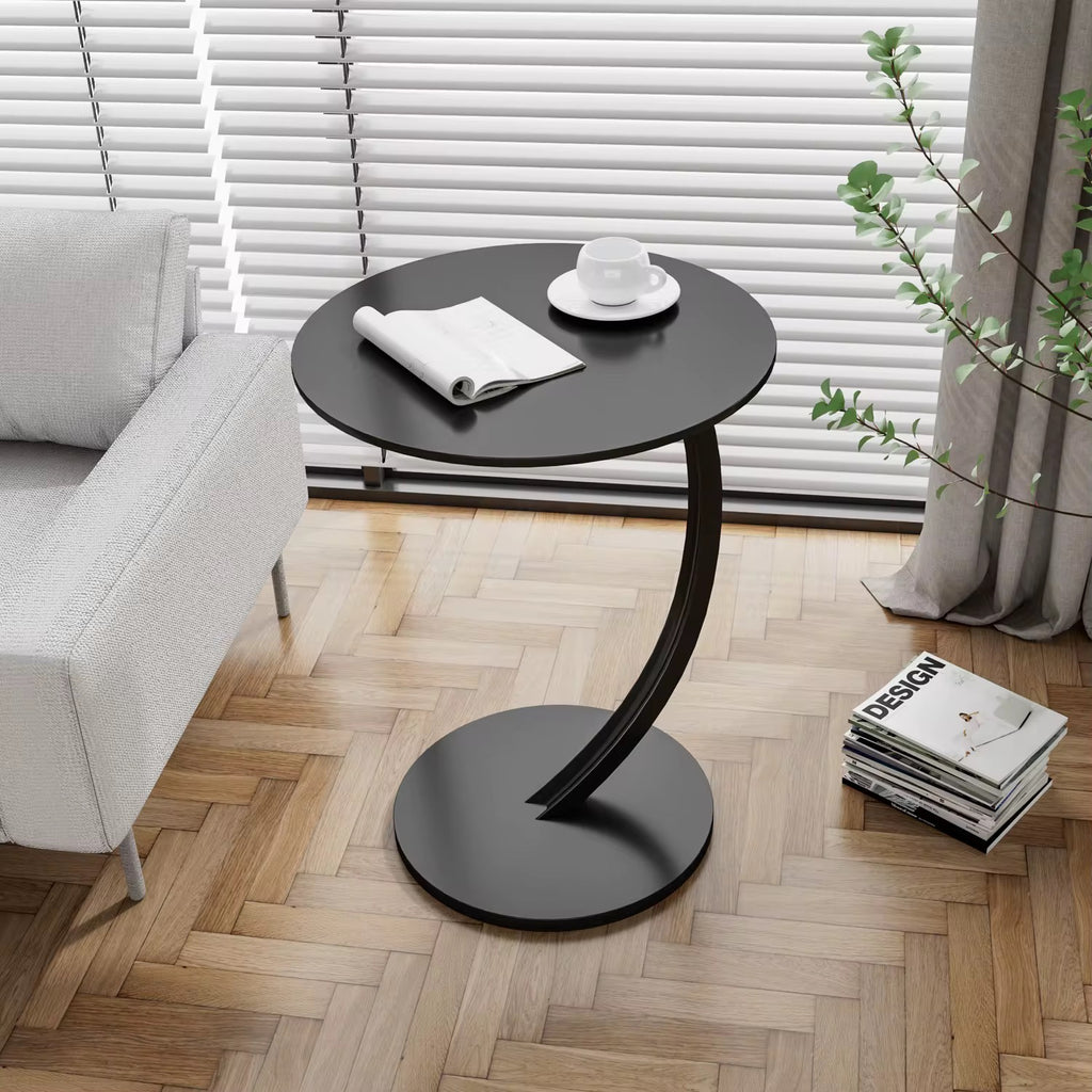 C Shaped Side Table