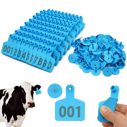Cows ear tag (100pcs) 001-100