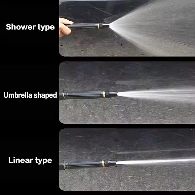 High Pressure Water Nozzle Spray Gun for Hose Pipes | Make Cleaning, Washing, Watering, Showering Easy