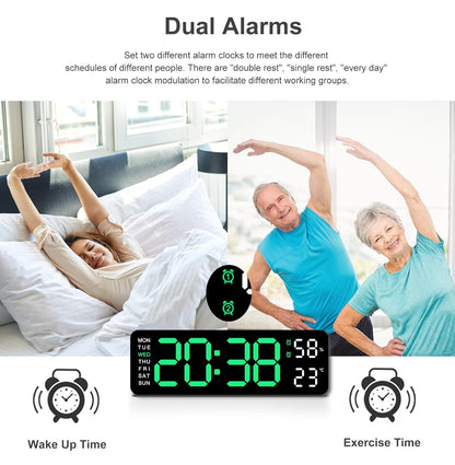 Digital Wall LED Clock