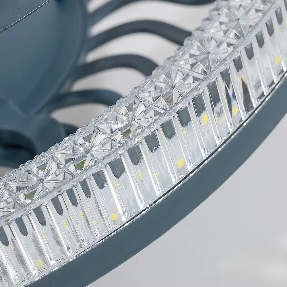 LED Ceiling Fan Lamp with Remote