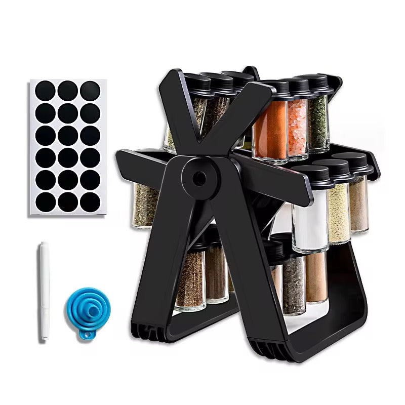 Rotating Spice Rack Organizer