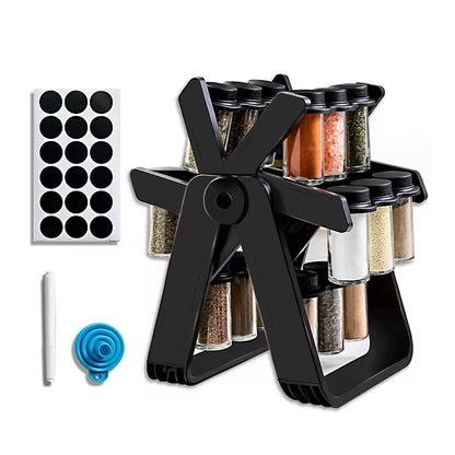 Rotating Spice Rack Organizer