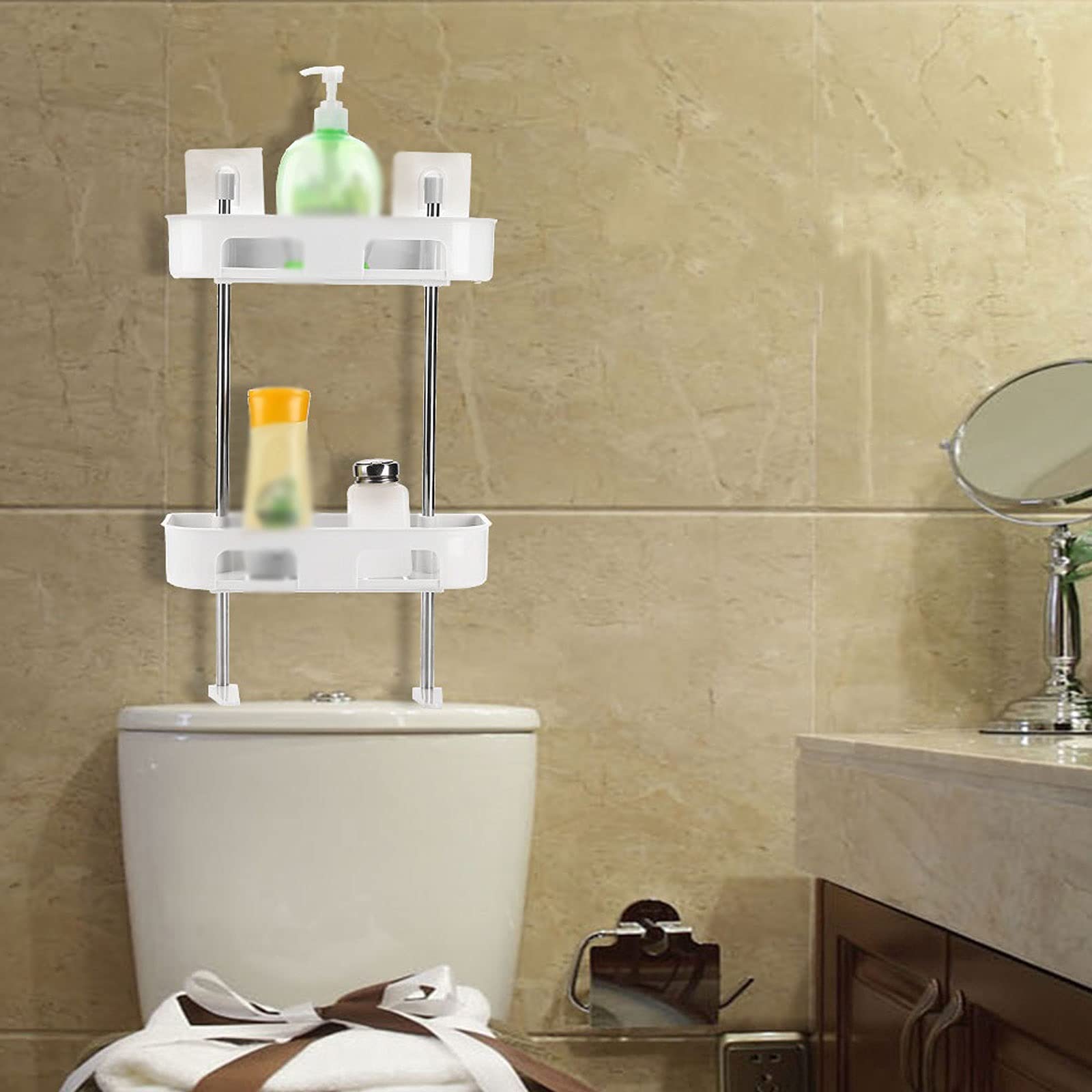 Multifunction Bathroom organizer rack