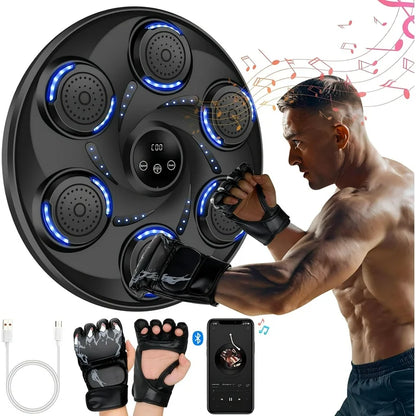 Music Boxing machine workout fitness trainer