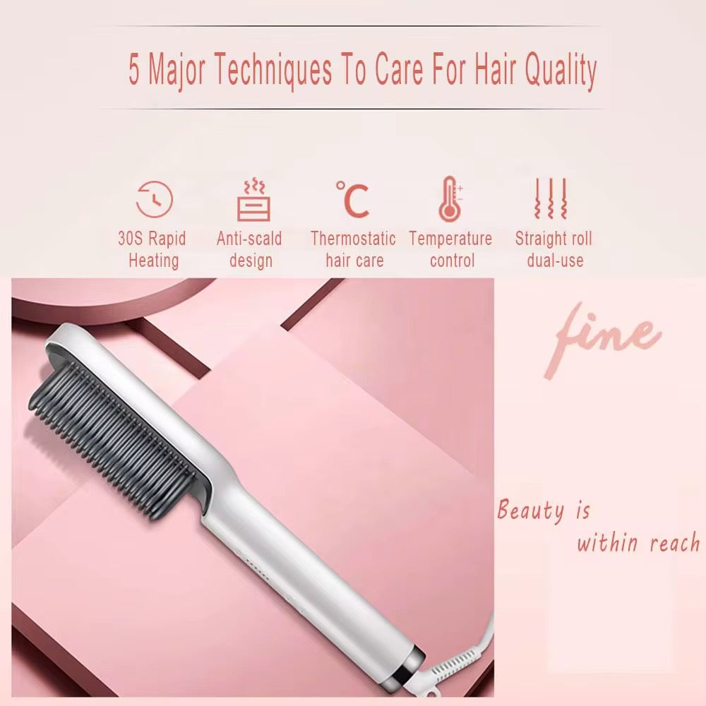 2 in 1 Hair straightener and Combo