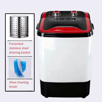 Mini Washing machine 6kgs 3 in 1 Dryer,Shoe brush and washer